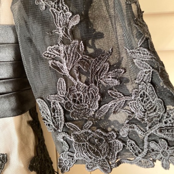 Satin And Tulle Formal Dress - Picture 8 of 10